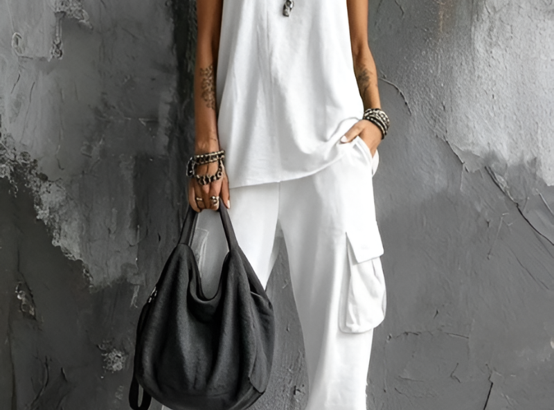 White urban chic set