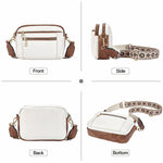 Isolt - Women's Leather Shoulder Bag with Roomy Interior