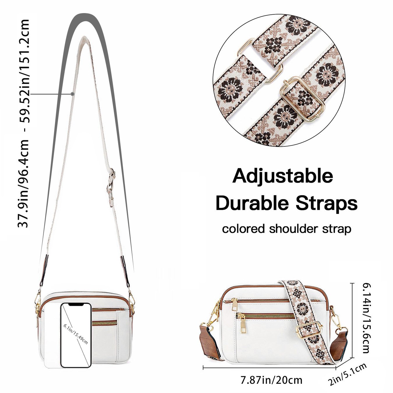 Isolt - Women's Leather Shoulder Bag with Roomy Interior