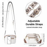 Isolt - Women's Leather Shoulder Bag with Roomy Interior
