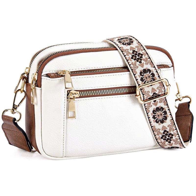 Isolt - Women's Leather Shoulder Bag with Roomy Interior
