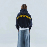 Jana - Women's Oversized Graphic Back Print Hoodie