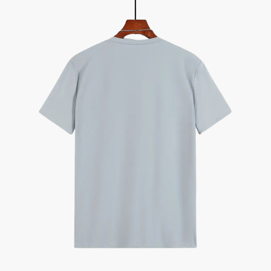 Jeremy - Men's Classic Crew Neck Cotton T-Shirt