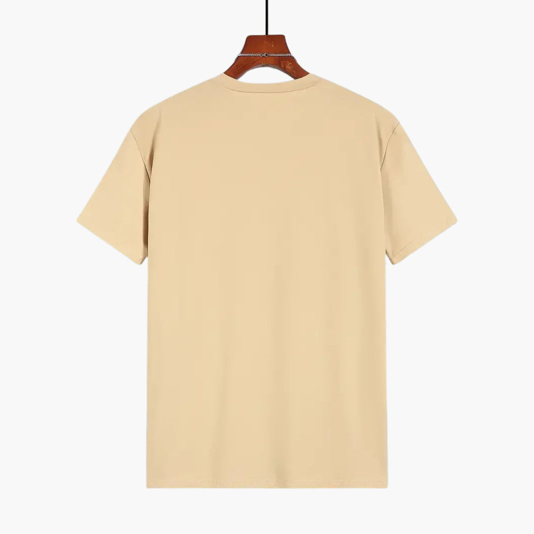 Jeremy - Men's Classic Crew Neck Cotton T-Shirt
