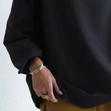 Karin - Women's Oversized Roll Neck Knit Top