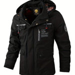 Kellan - Men's Waterproof Insulated Hooded Winter Jacket - Black