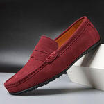 Kieran - Men's Suede Slip-On Loafers