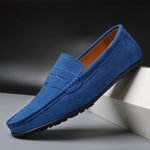 Kieran - Men's Suede Slip-On Loafers