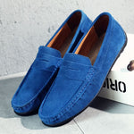 Kieran - Men's Suede Slip-On Loafers