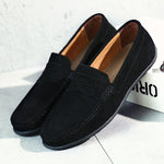 Kieran - Men's Suede Slip-On Loafers