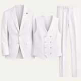 Knox - Men's Three-Piece Formal Suit with Vest