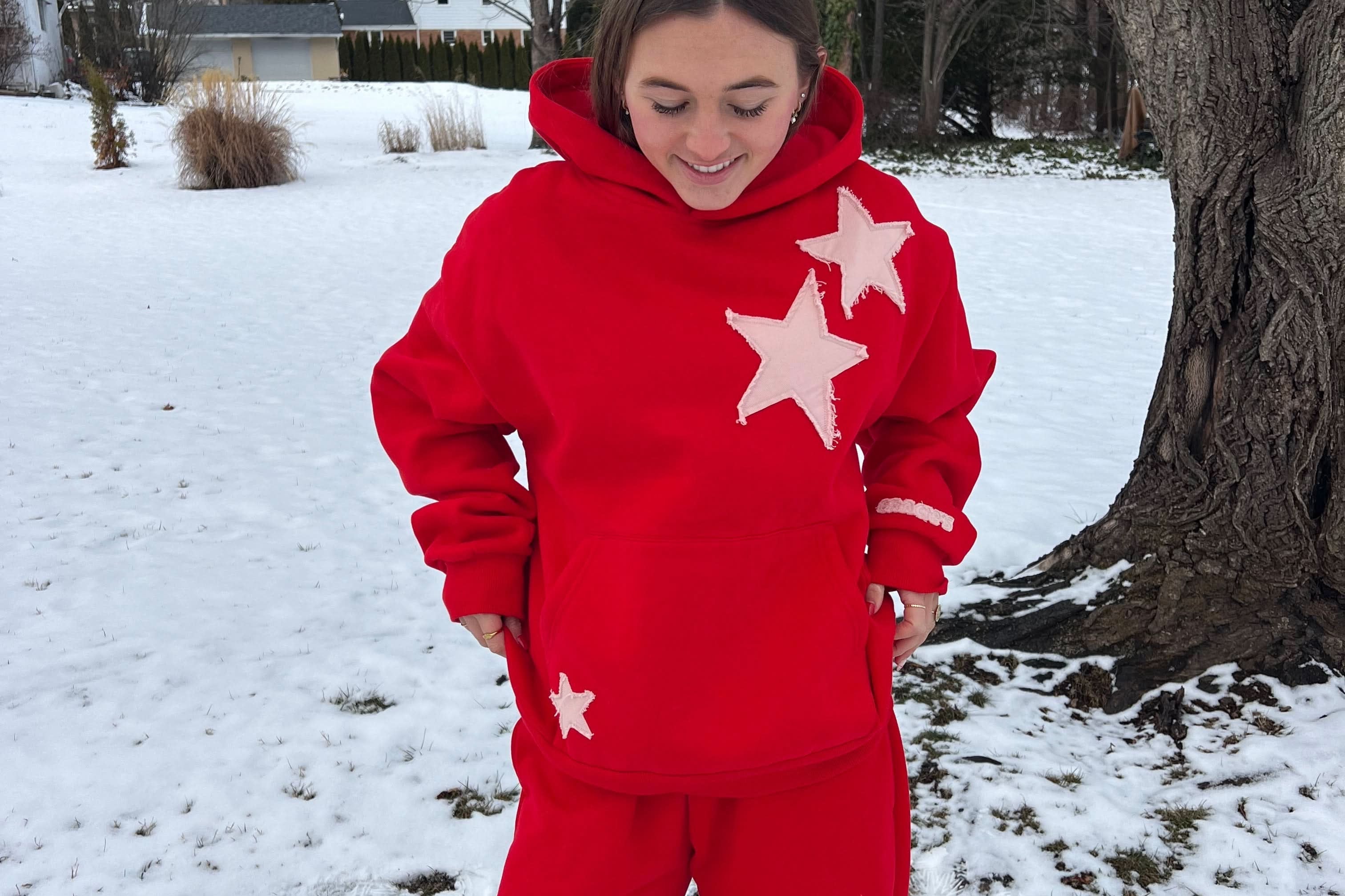 Women's Star Two-Piece Set | Playful Chic Matching Set