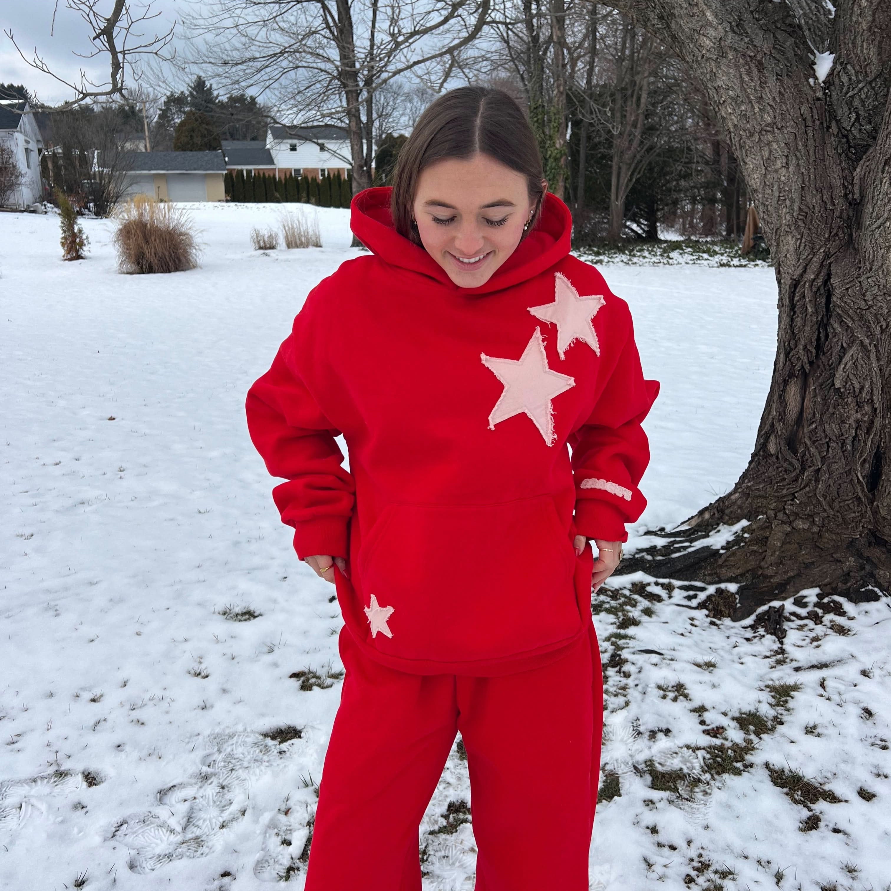 Women's Star Two-Piece Set | Playful Chic Matching Set