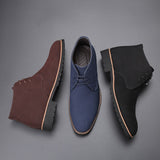 Landon - Men's Suede-Look Chukka Ankle Boots