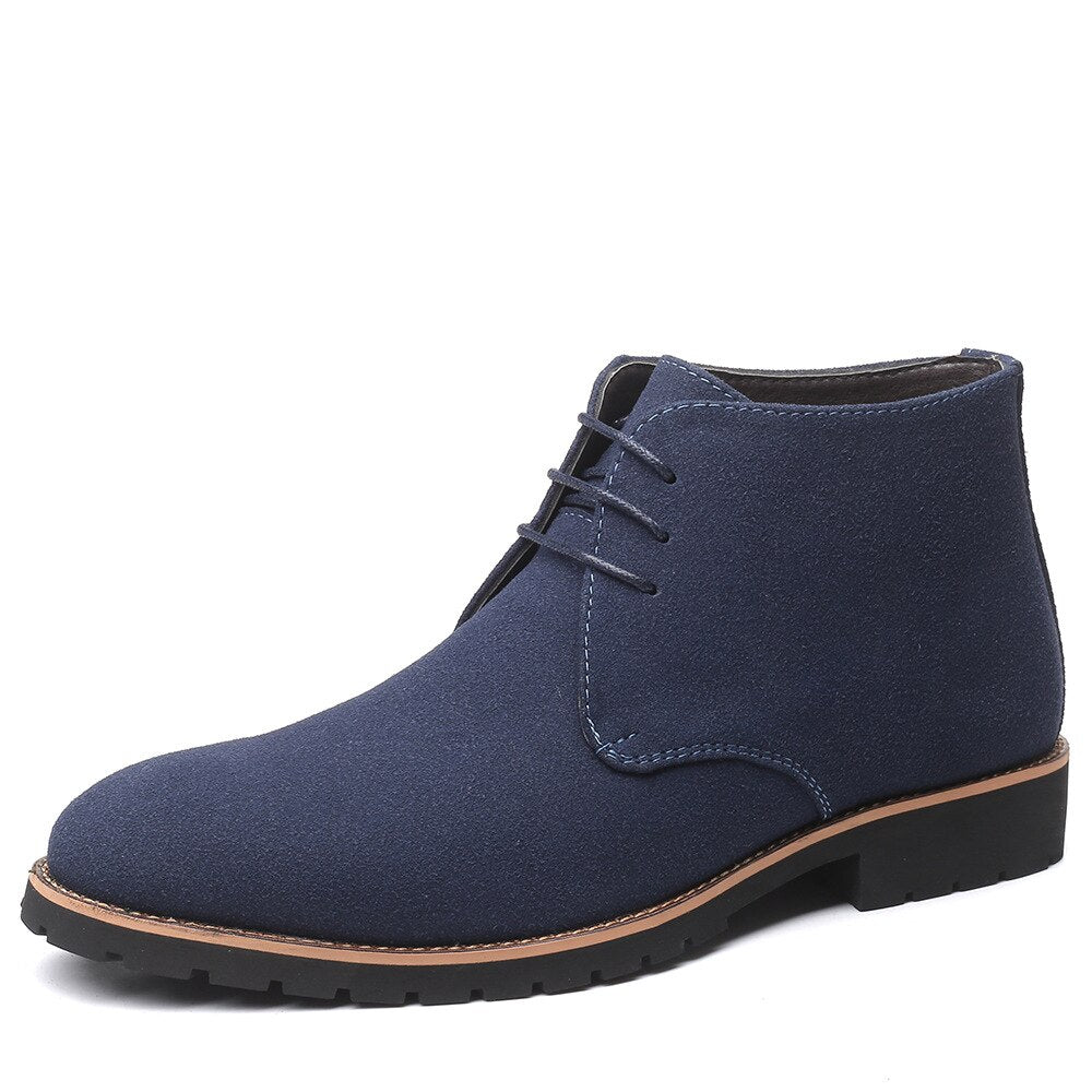 Landon - Men's Suede-Look Chukka Ankle Boots