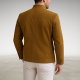 Leopold - Men's Tailored Trim Fit Blazer with Inner Pockets