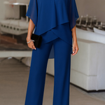 Liadan - Women's Elegant Two-Piece Evening Set - Blue