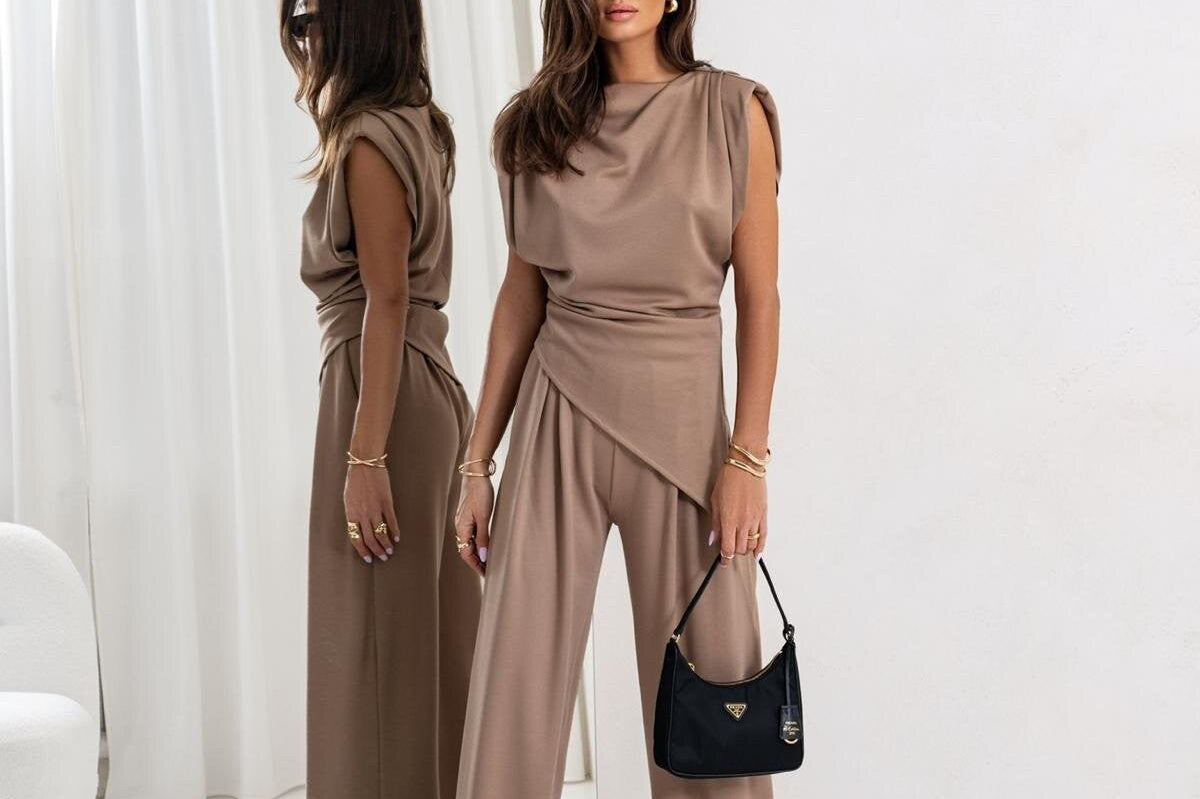 Women's Wrinkle-Free Two-Piece Set | Polished Everyday Matching Set