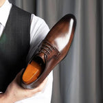 Lysander - Men's Genuine Leather Dress Shoes