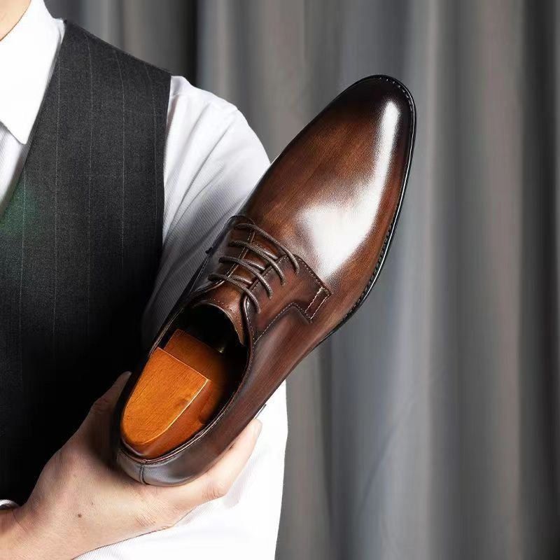Lysander - Men's Genuine Leather Dress Shoes