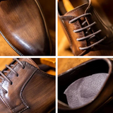 Lysander - Men's Genuine Leather Dress Shoes