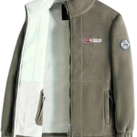 Magnus - Men's Full-Zip Outdoor Fleece Jacket - Beige