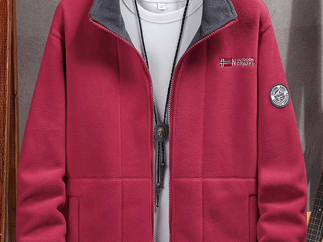 Magnus - Men's Full-Zip Outdoor Fleece Jacket