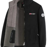 Magnus - Men's Full-Zip Outdoor Fleece Jacket - Black