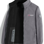 Magnus - Men's Full-Zip Outdoor Fleece Jacket - Gray