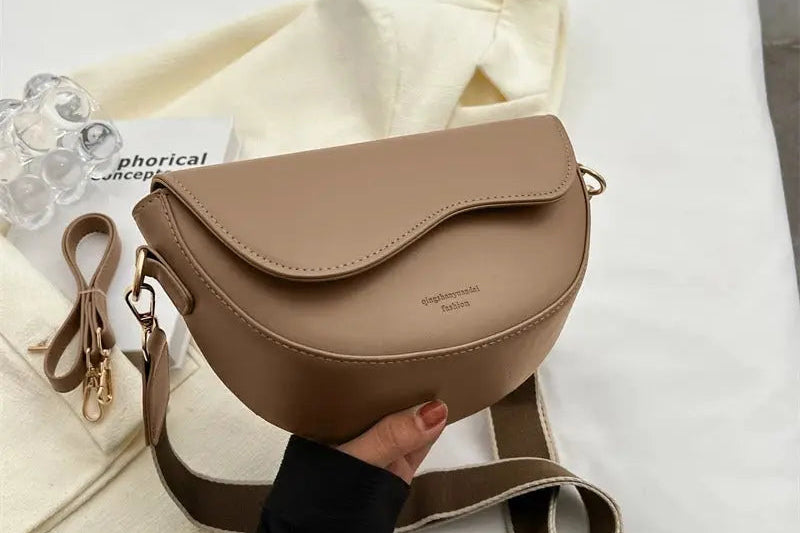 Women's Leather Shoulder Bag | Luxe Compact Everyday Bag