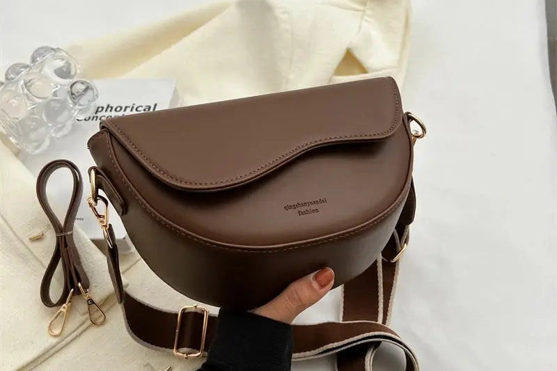 Women's Leather Shoulder Bag | Luxe Compact Everyday Bag