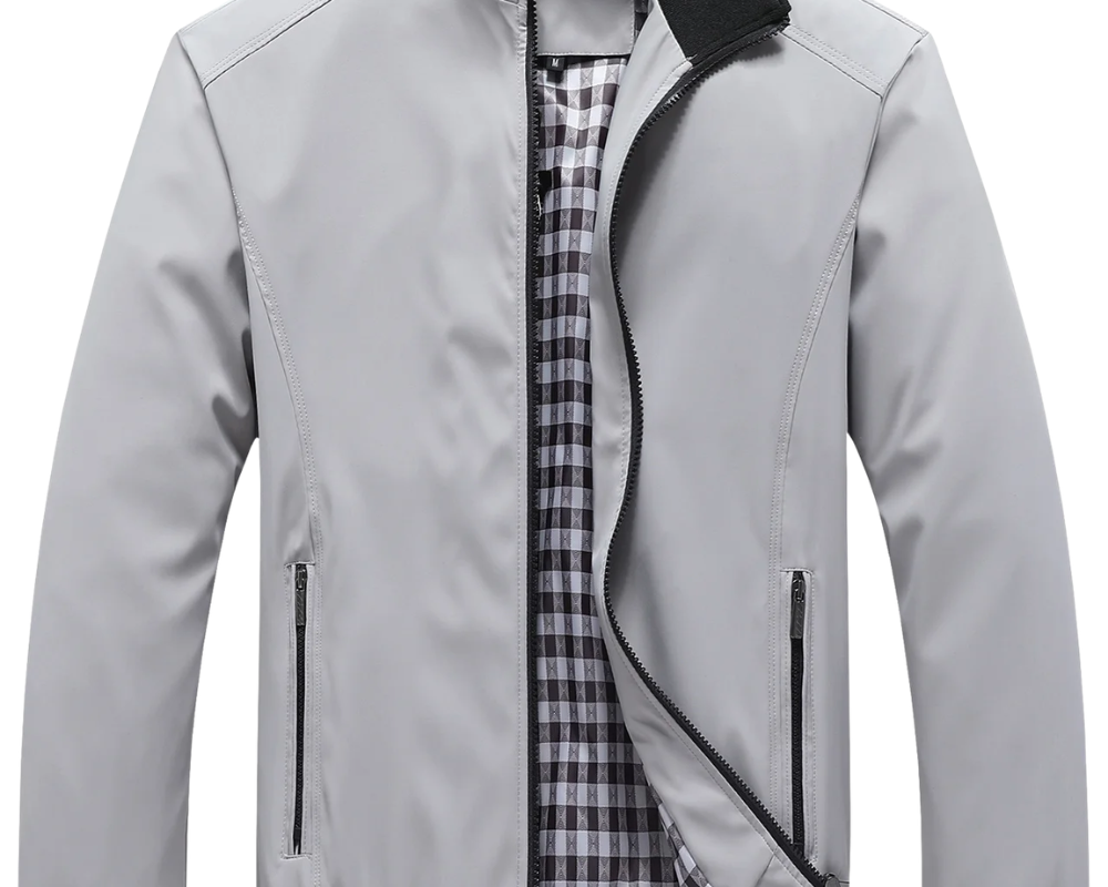 Mark - Men's Lightweight Minimalist Bomber Jacket