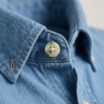 Montague - Men's Relaxed Fit Chambray Shirt with Chest Pocket