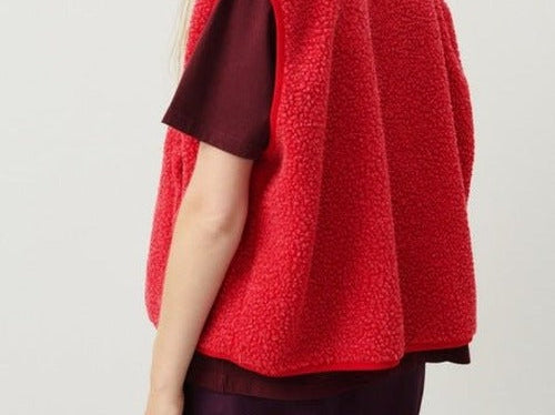 Morwen - Women's Button-Front Fleece Vest