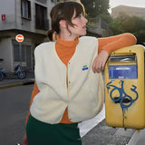 Morwen - Women's Button-Front Fleece Vest