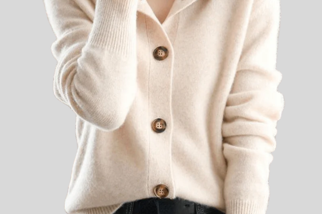 Women's Button-Down Cardigan Sweater | Classic Ribbed Cardigan