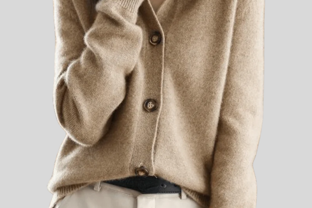 Women's Button-Down Cardigan Sweater | Classic Ribbed Cardigan