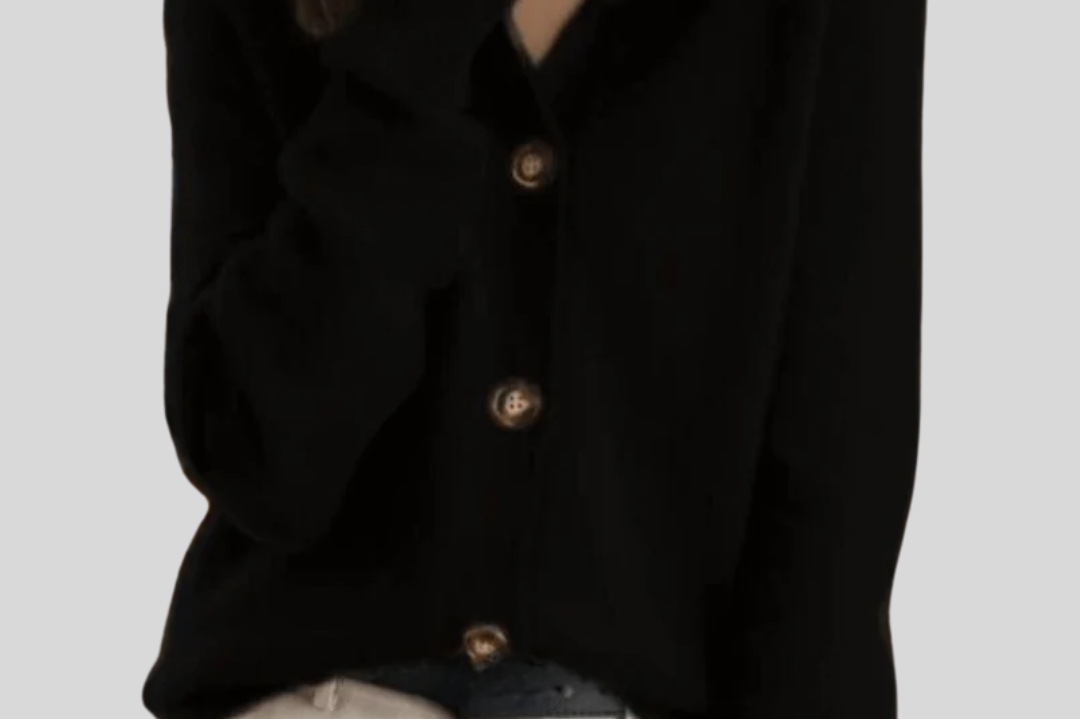 Women's Button-Down Cardigan Sweater | Classic Ribbed Cardigan
