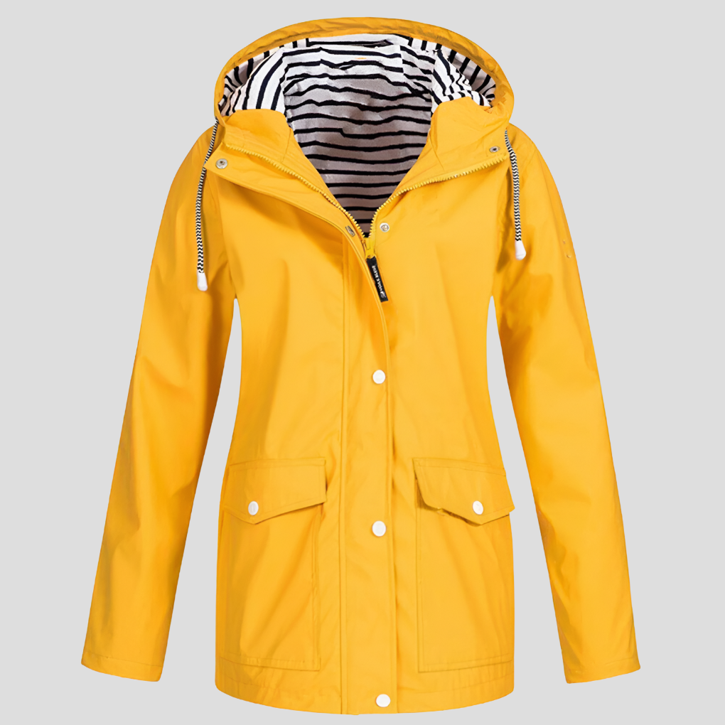 Nerys - Women's Insulated Wind and Waterproof Jacket - Yellow
