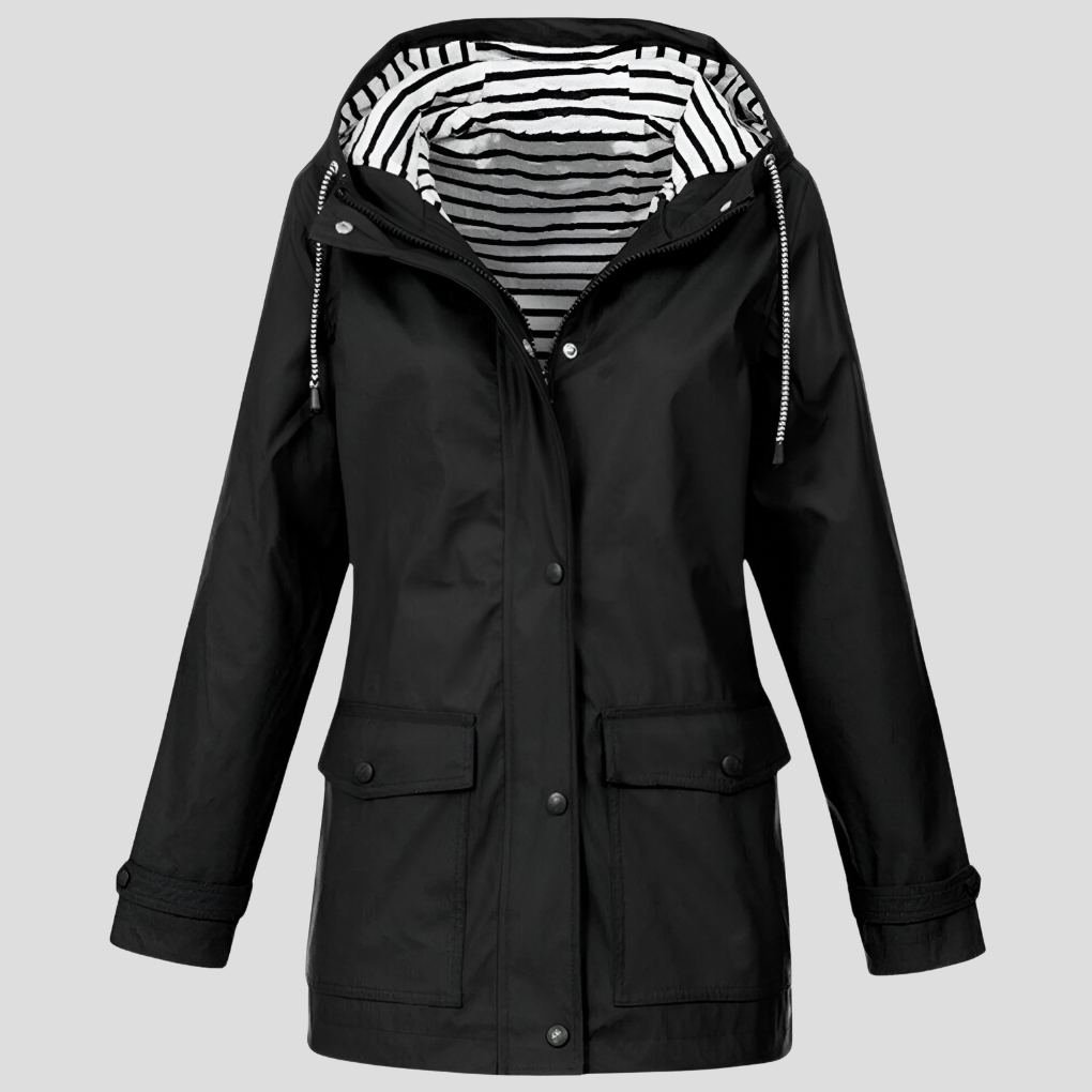 Nerys - Women's Insulated Wind and Waterproof Jacket - Black