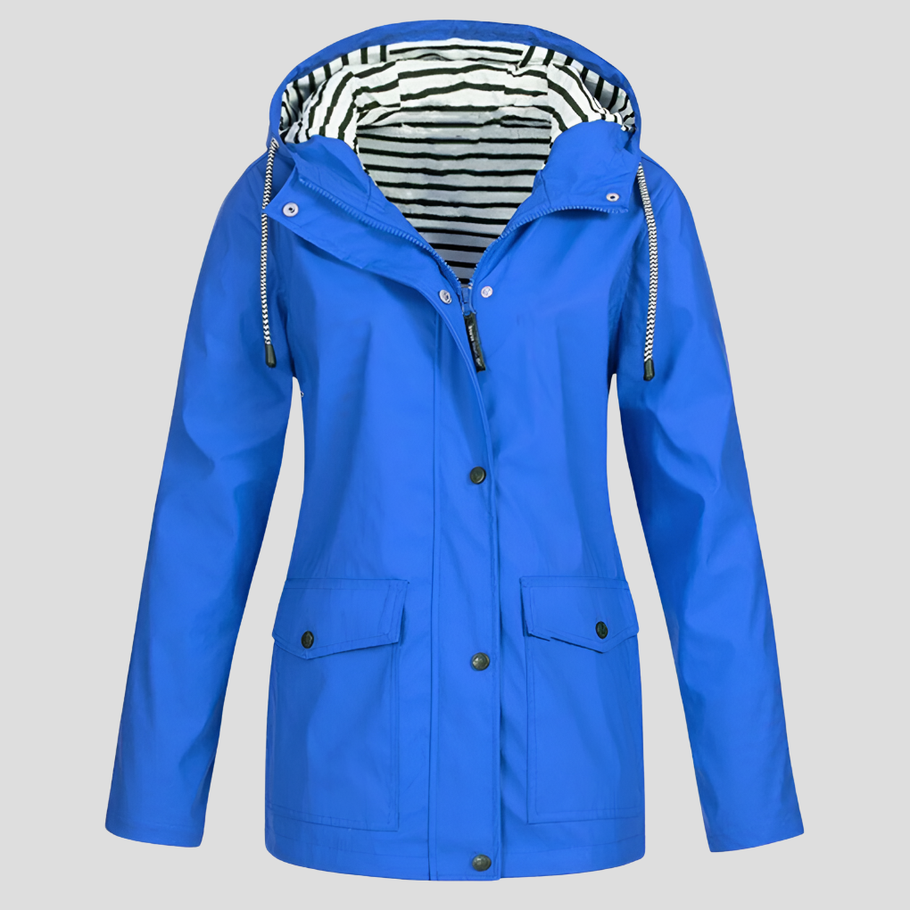 Nerys - Women's Insulated Wind and Waterproof Jacket - Blue