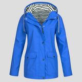 Nerys - Women's Insulated Wind and Waterproof Jacket - Blue