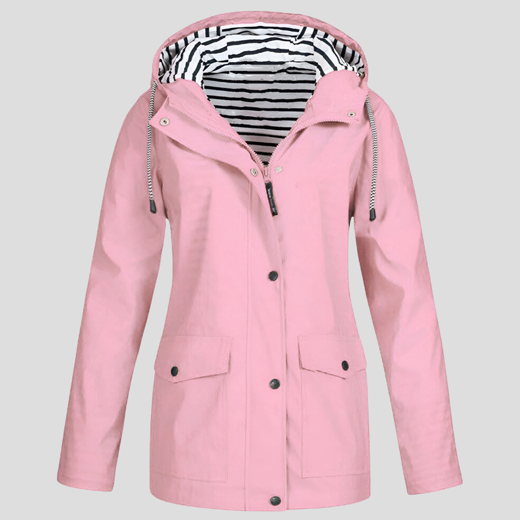 Nerys - Women's Insulated Wind and Waterproof Jacket - Pink