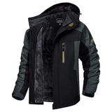 Nevin - Men's Insulated Weather-Resistant Winter Jacket - Black