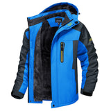Nevin - Men's Insulated Weather-Resistant Winter Jacket - Light Blue