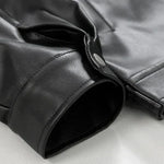 Niall - Men's Oversized Leather Bomber Jacket