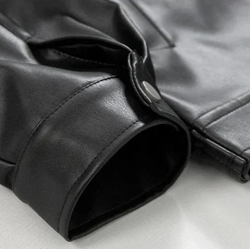 Niall - Men's Oversized Leather Bomber Jacket