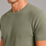Nolan - Men's Breathable Mesh Crew Neck T-Shirt