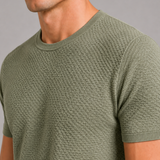 Nolan - Men's Breathable Mesh Crew Neck T-Shirt