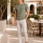 Nolan - Men's Breathable Mesh Crew Neck T-Shirt